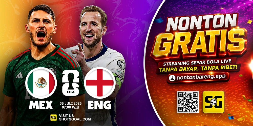 Prediksi Babak 16 Besar Piala Dunia 2026: Meksiko vs. Inggris 06 Juli 2026