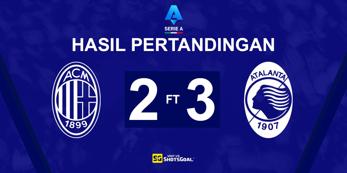 AC Milan 2-3 Atalanta - Atalanta Rusak Momentum Liga Champions dari AC Milan