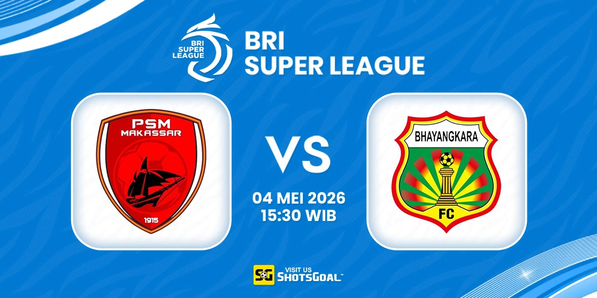 Prediksi Liga Super Indonesia: PSM vs Bhayangkara 04 Mei 2026