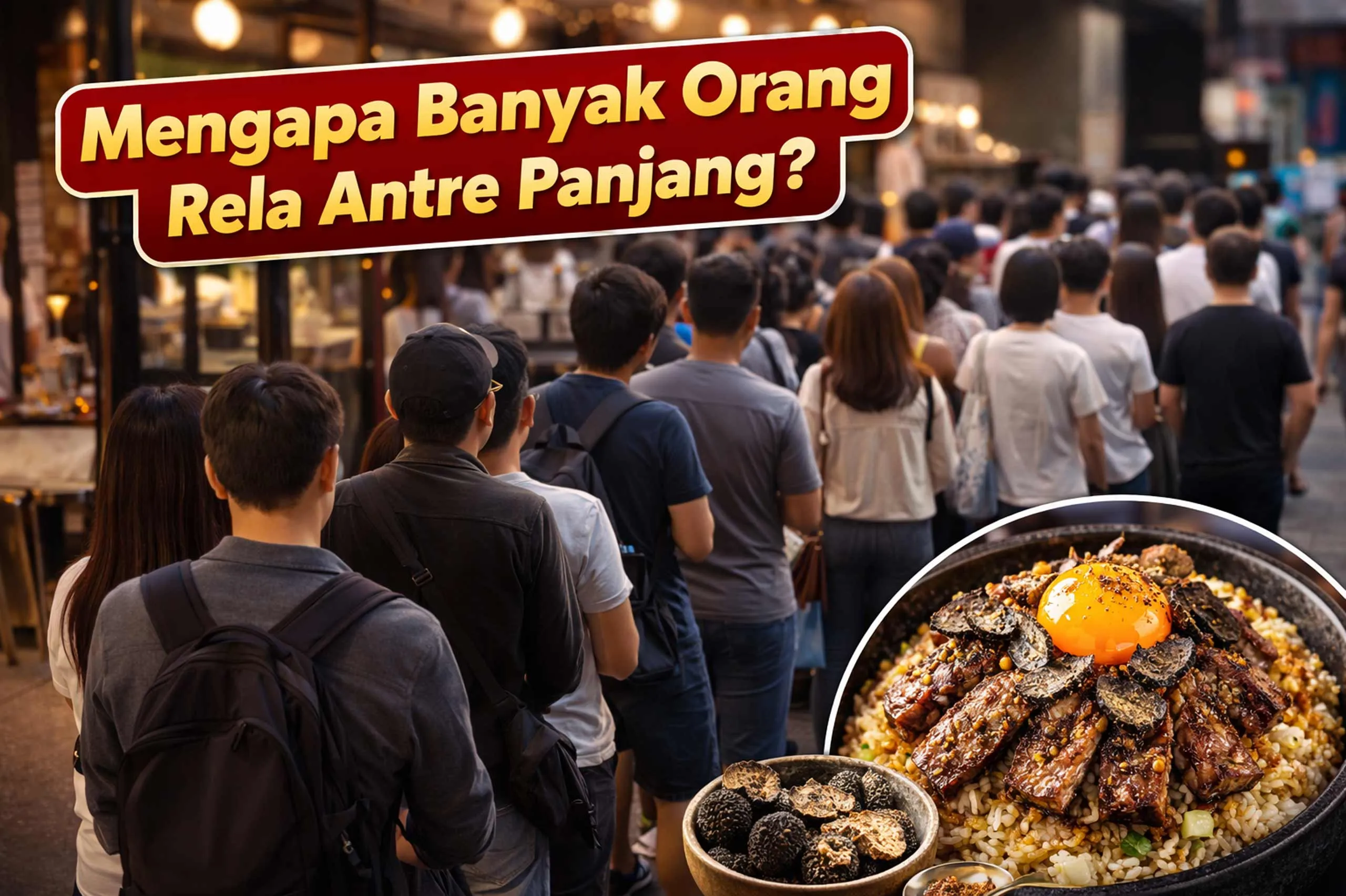 Mengapa Banyak Orang Rela Antre Panjang700 