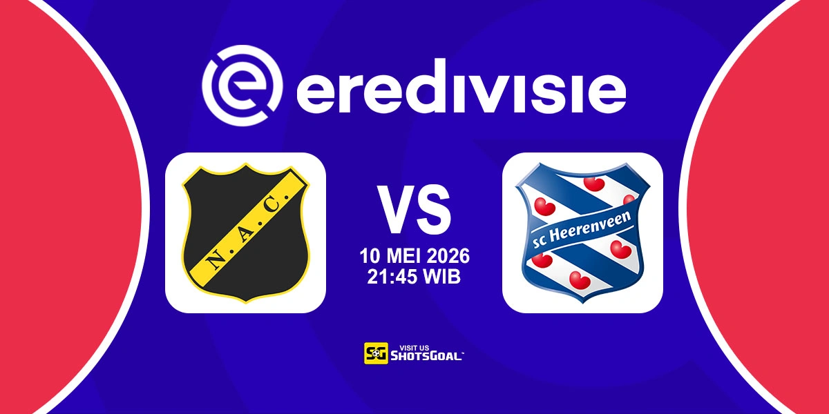 Prediksi Liga Belanda: NAC Breda vs Heerenveen 10 Mei 2026