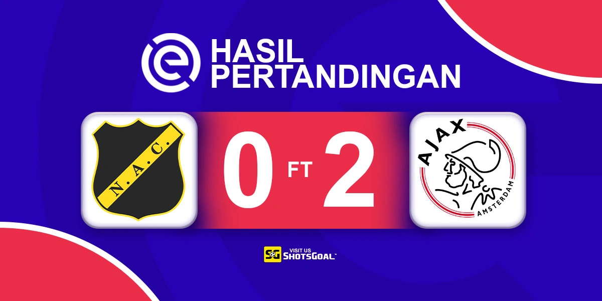 NAC Breda 0-2 Ajax - Ajax Raih Kemenangan di Rat Verlegh Stadion