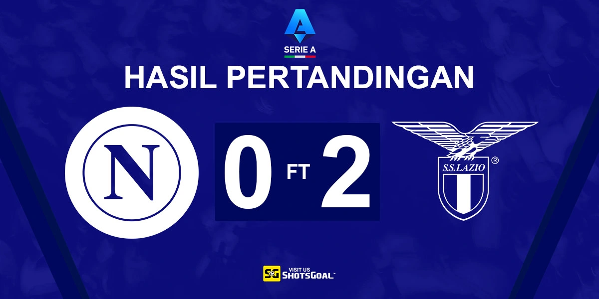 Napoli 0-2 Lazio - Napoli Dipermalukan Lazio di Kandang Sendiri