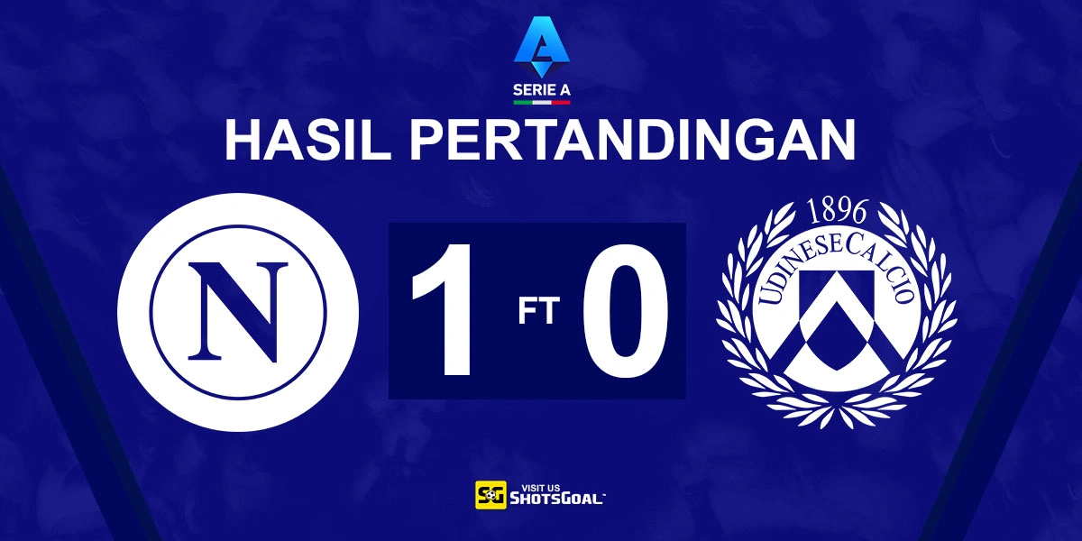 Napoli 1-0 Udinese - Hojlund Berikan Kemenangan Perpisahan untuk Conte