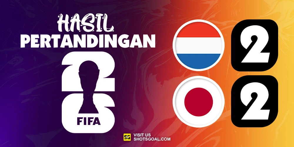 Belanda 2-2 Jepang - Gol Sundulan Kamara Jadi Penyelamat Jepang