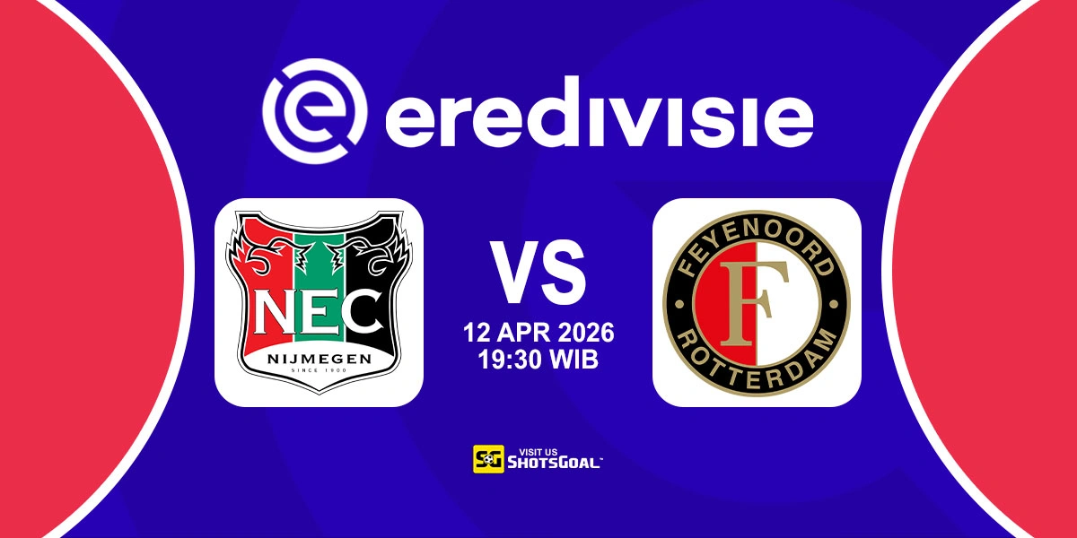 Prediksi Liga Belanda: Nijmegen vs Feyenoord 12 April 2026
