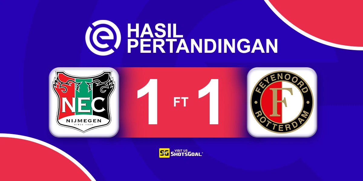 Nijmegen 1-1 Feyenoord - Berbagi Poin di Goffertstadion