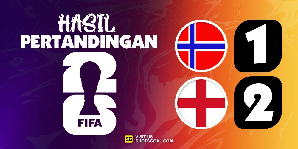 Norwegia 1-2 Inggris (PW) - Dua Gol Bellingham Loloskan Inggris ke Babak Semi-Final