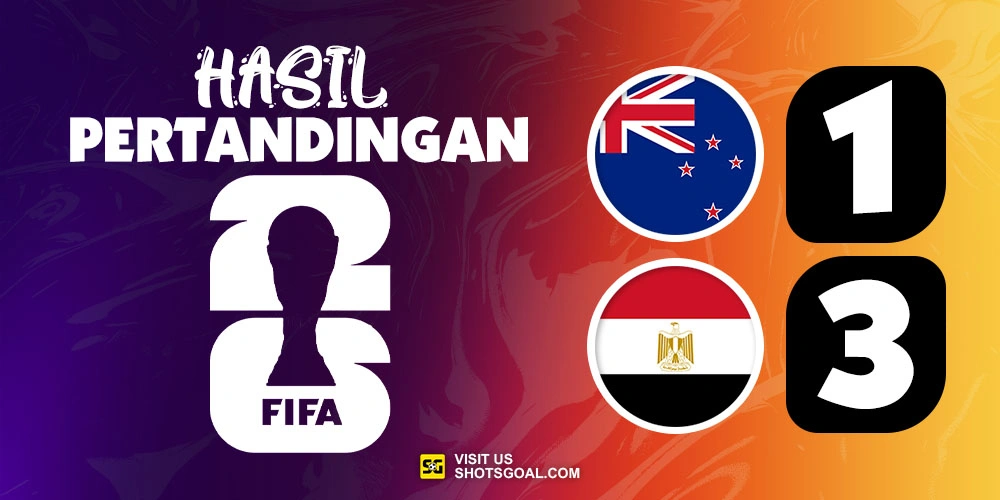 Selandia Baru 1-3 Mesir - Mesir Raih Kemenangan Perdana di Grup G