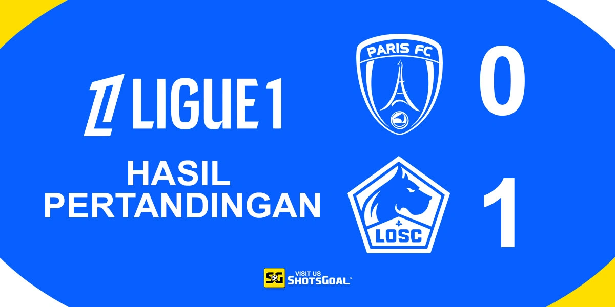 Paris FC 0-1 Lille - Lille Menang Tipis di Stade Charlety