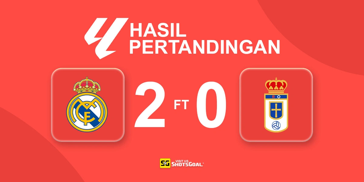 Real Madrid 2-0 Real Oviedo - Real Madrid Raih Kemenangan Hiburan