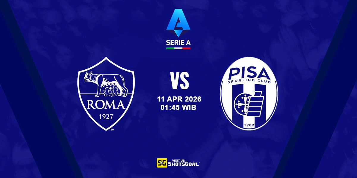 Prediksi Liga Italia: AS Roma vs Pisa 11 April 2026