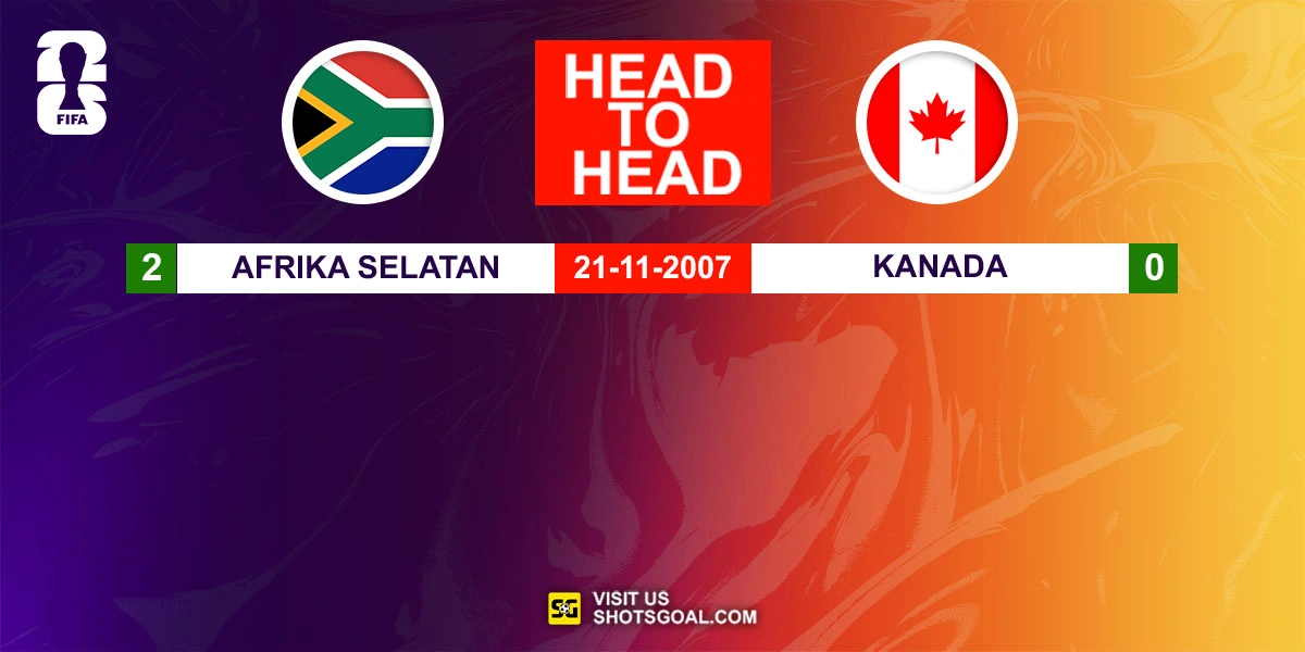 Head to Head Afrika Selatan vs. Kanada