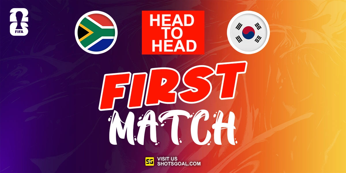 Head to Head Afrika Selatan vs. Korea Selatan