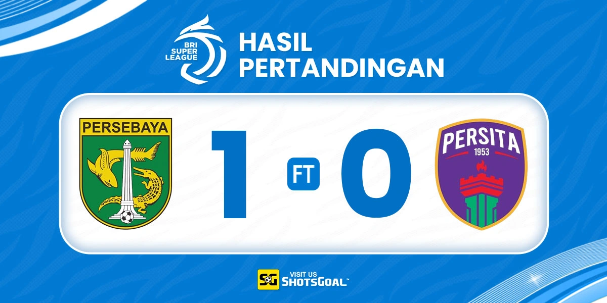 Persebaya 1-0 Persita - Persebaya Kembali ke Jalur Kemenangan