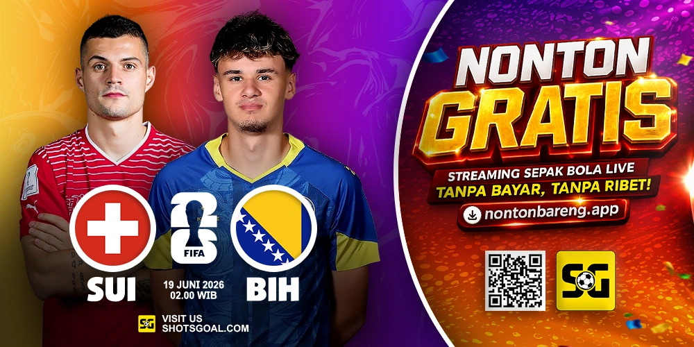 Prediksi MD2 Babak Grup Piala Dunia 2026: Swiss vs. Bosnia dan Herzegovina 19 Juni 2026