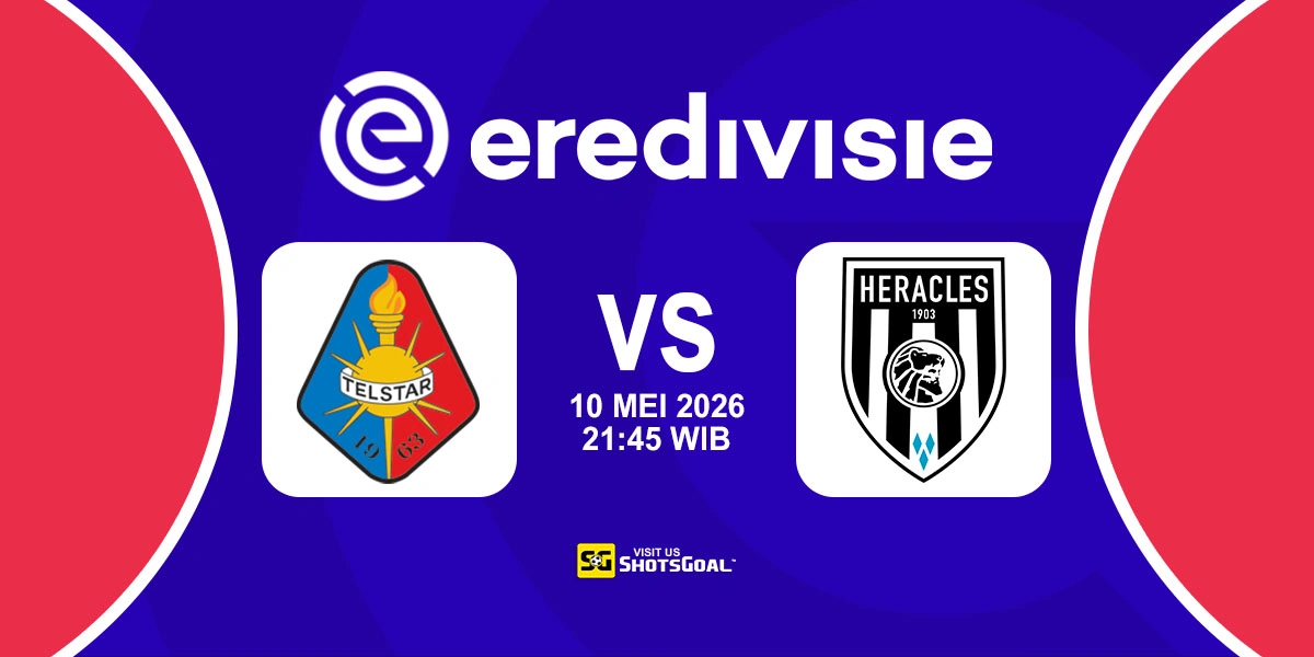 Prediksi Liga Belanda: Telstar vs Heracles 10 Mei 2026