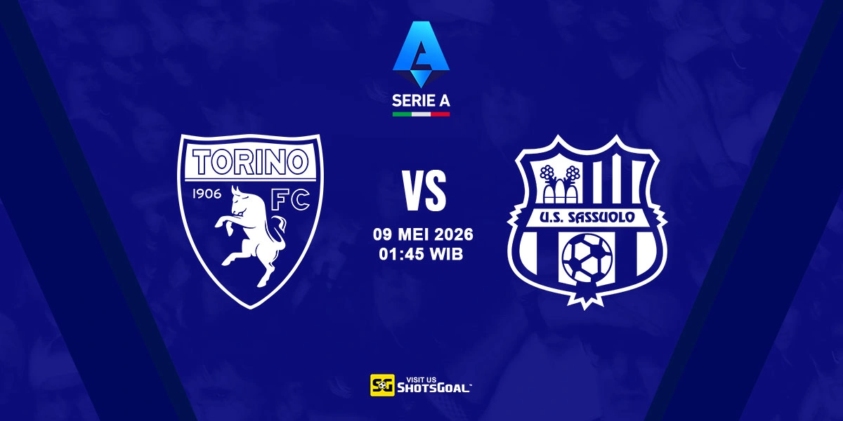 Prediksi Liga Italia: Torino vs Sassuolo 09 Mei 2026