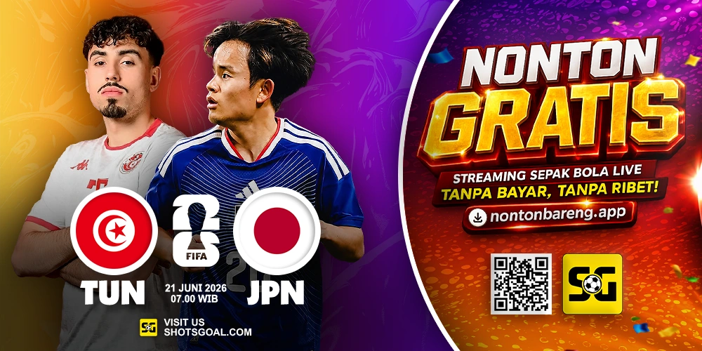 Prediksi MD2 Babak Grup Piala Dunia 2026: Tunisia vs. Jepang 21 Juni 2026