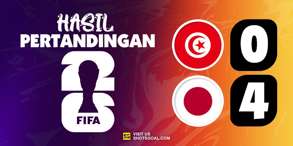 Tunisia 0-4 Jepang - Jepang Menangkan Laga ke-1.000 Piala Dunia