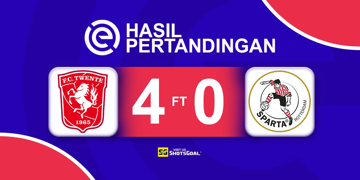 Twente 4-0 Sparta Rotterdam - Twente Hajar Sparta Rotterdam dengan Empat Gol