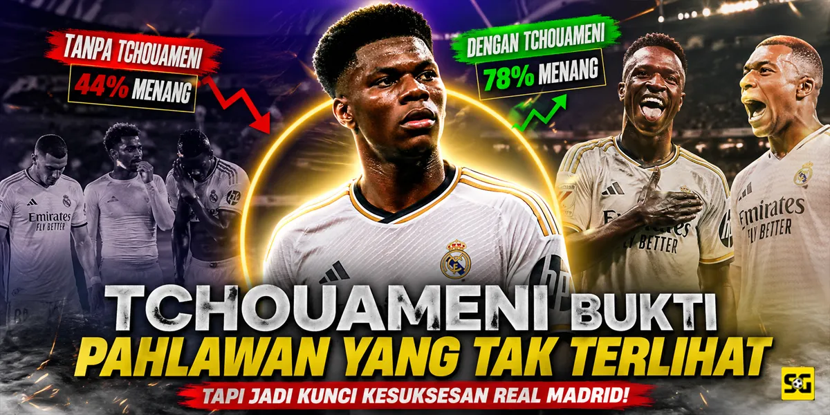 Tchouameni Jadi Bukti Pentingnya Peran Pemain yang Tak Terlihat di Real Madrid