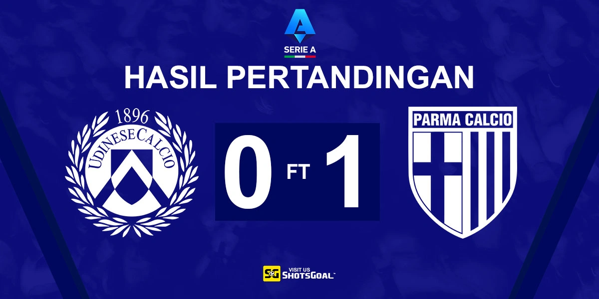 Udinese 0-1 Parma - Parma Amankan Tiga Poin