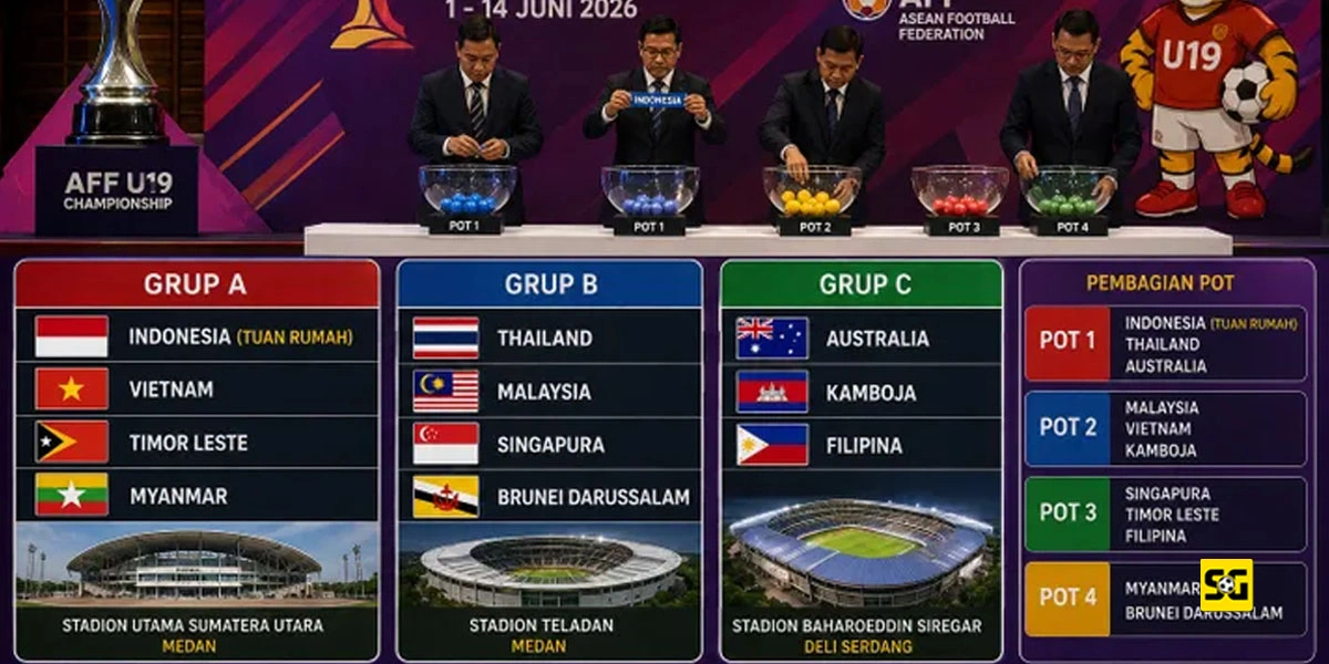 Hasil Undian Piala AFF U-19 2026: Timnas Indonesia Akan Bertemu Vietnam!