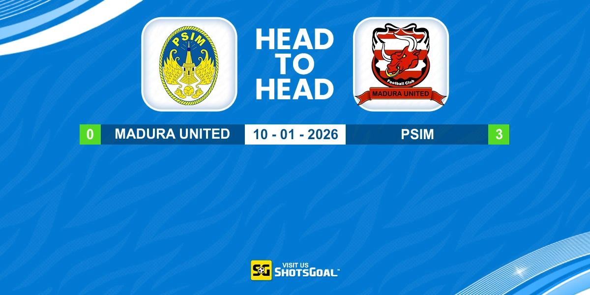 Head to Head PSIM vs Madura United