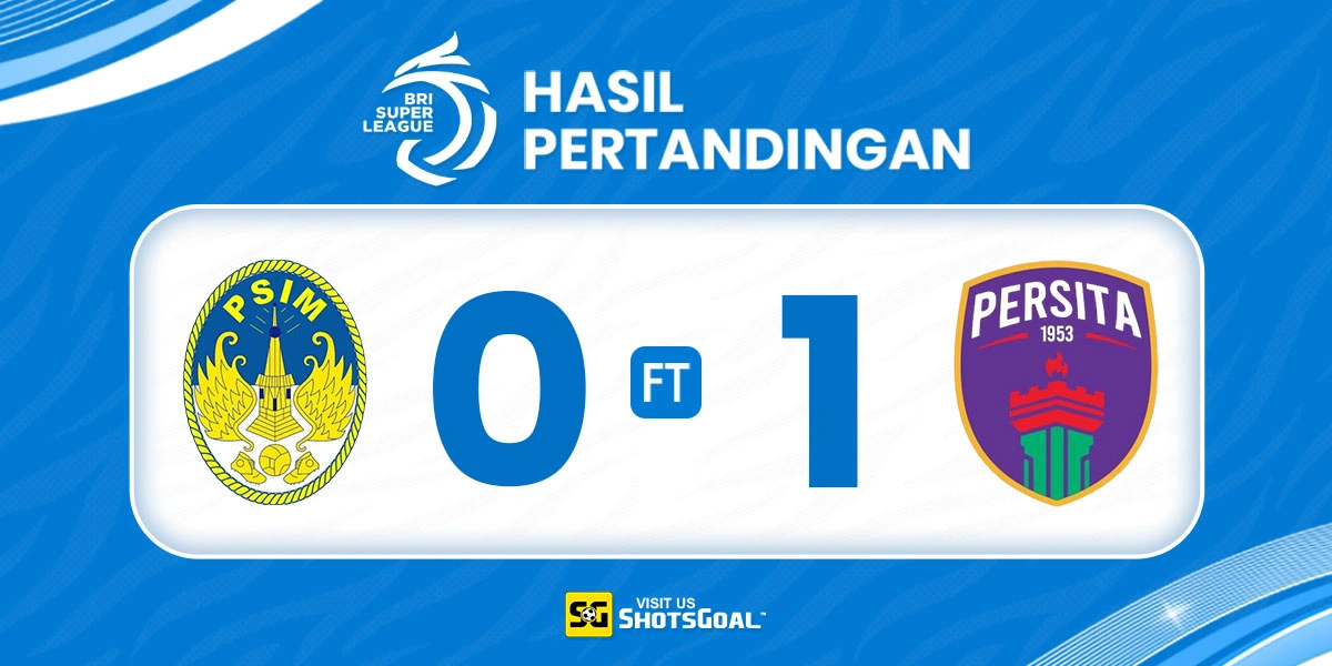 PSIM 0-1 Persita - Andrejic Berikan Tiga Poin untuk Persita