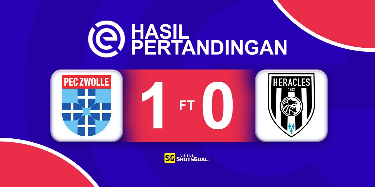 Zwolle 1-0 Heracles - Zwolle Raih Kemenangan Tipis