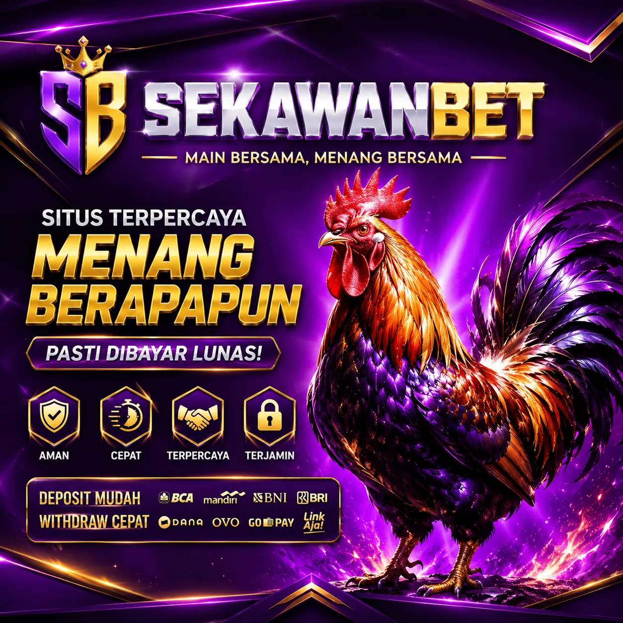 SEKAWANBET | Link Slot 5000 Terbaru dengan Deposit QRIS, E-Wallet & Bank