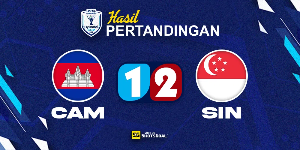 Kamboja 1-2 Singapura - Gol Dramatis Ilhan Fandi Menangkan The Lions