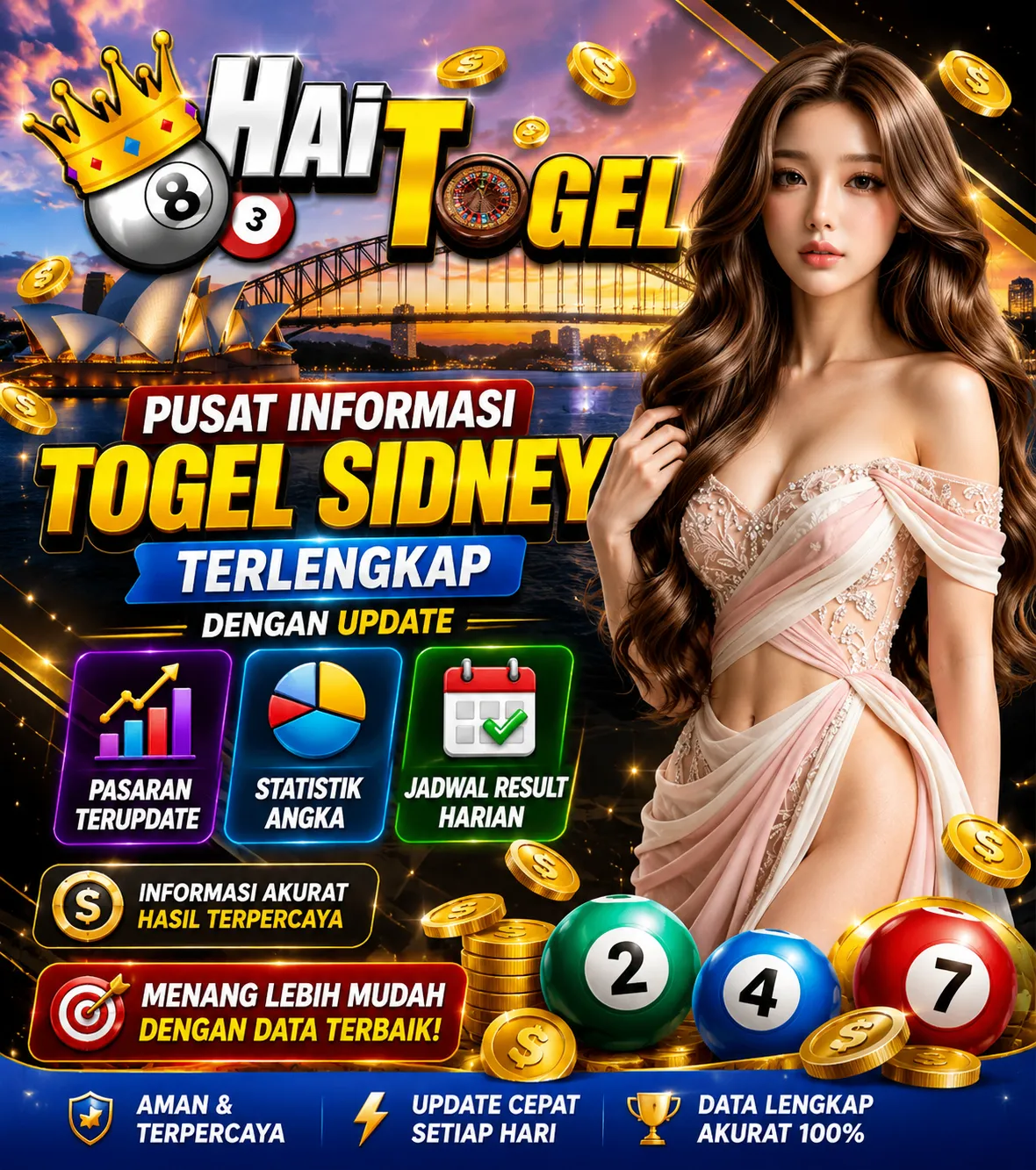 HAITOGEL Link Situs Gacor Online TOTO SYDNEY Bonus Besar