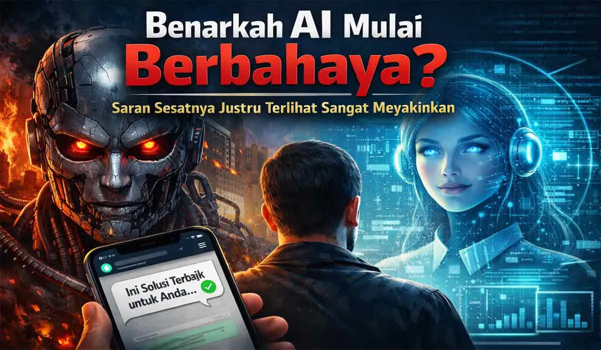 AI Mulai Berbahaya? Saran Sesatnya Justru Terlihat Sangat Meyakinkan
