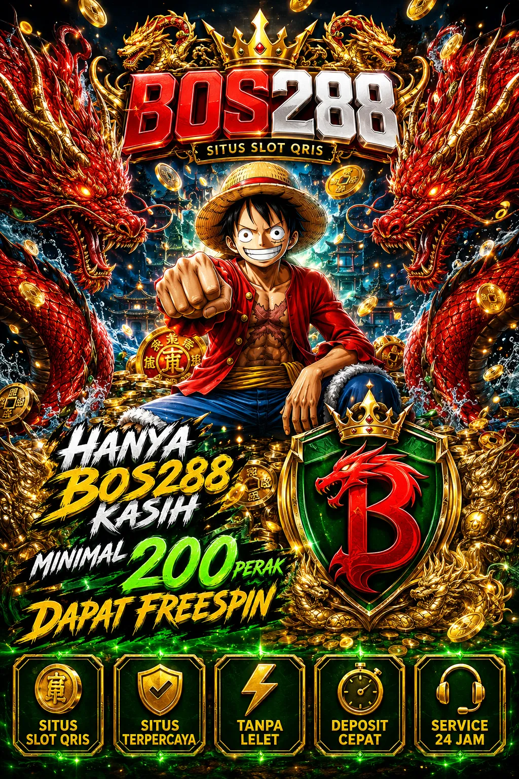 banner BOS288: Situs Slot QRIS Terpercaya Tanpa Lelet Terbaru Malam Ini Anti Gangguan