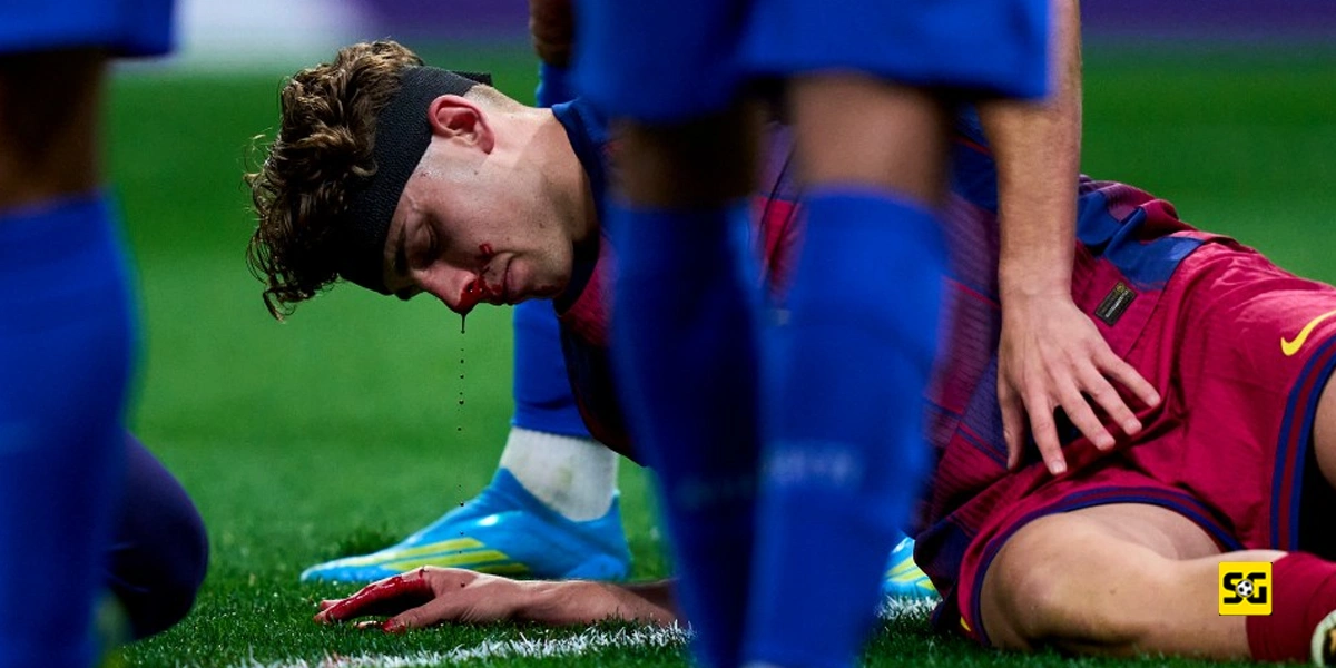 Insiden Horor Fermin Lopez Warnai Duel Atletico Madrid vs Barcelona