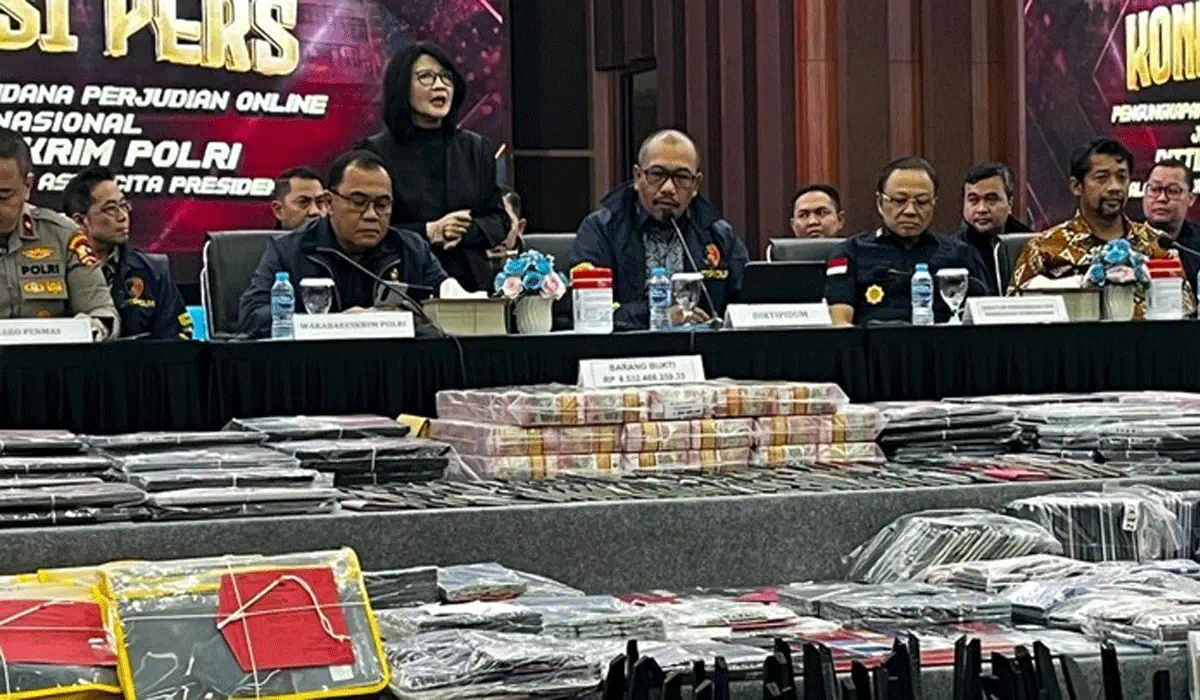 Geger! Bareskrim Tetapkan 4 WNI Tersangka Kasus Judol Hayam Wuruk, Ini Peran Mengejutkan Mereka