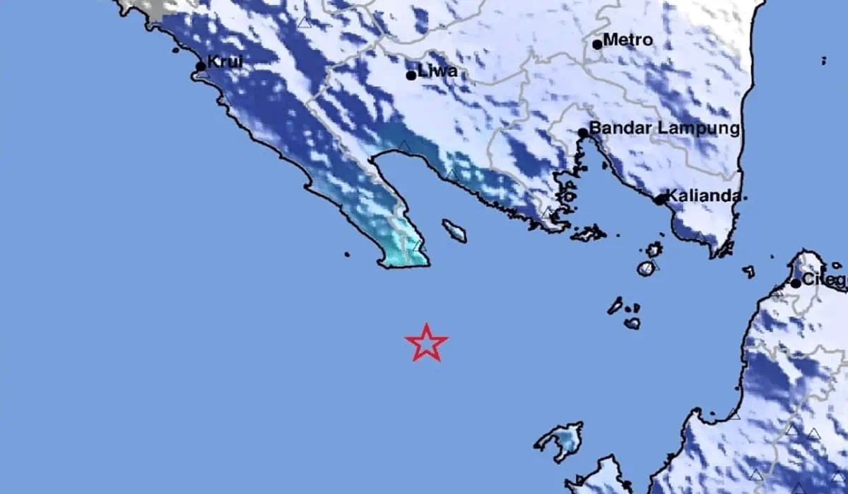 Gempa M4,9 Guncang Lampung, BMKG: Akibat Sesar Aktif