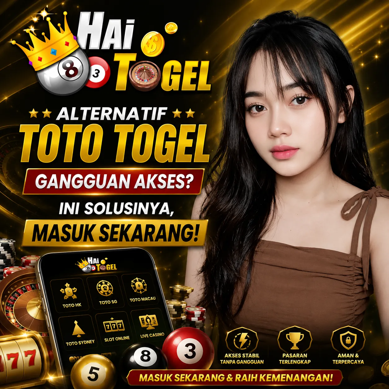 HAITOGEL Alternatif Toto Togel – Gangguan Akses? Ini Solusinya, Masuk Sekarang!