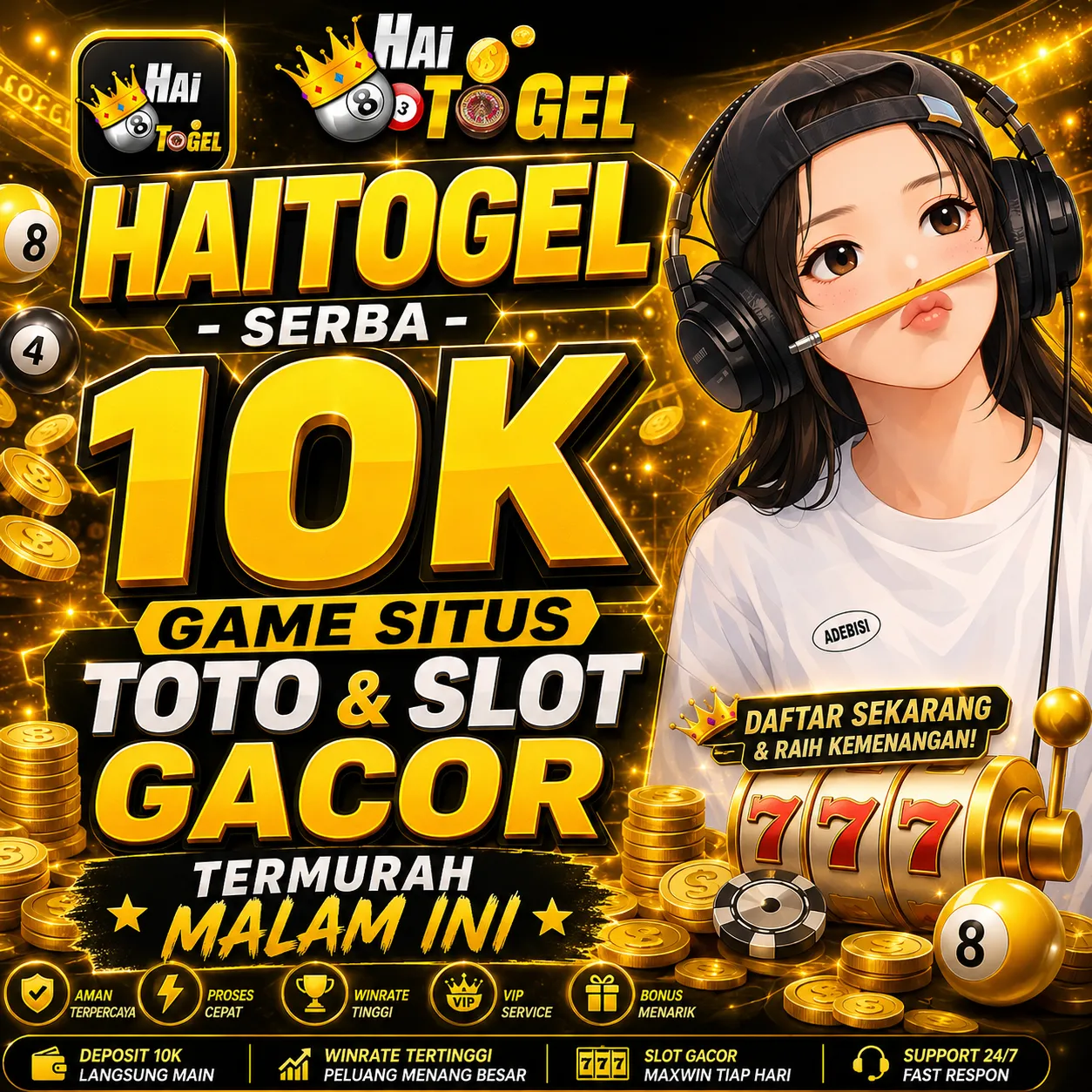 HAITOGEL Front Black 