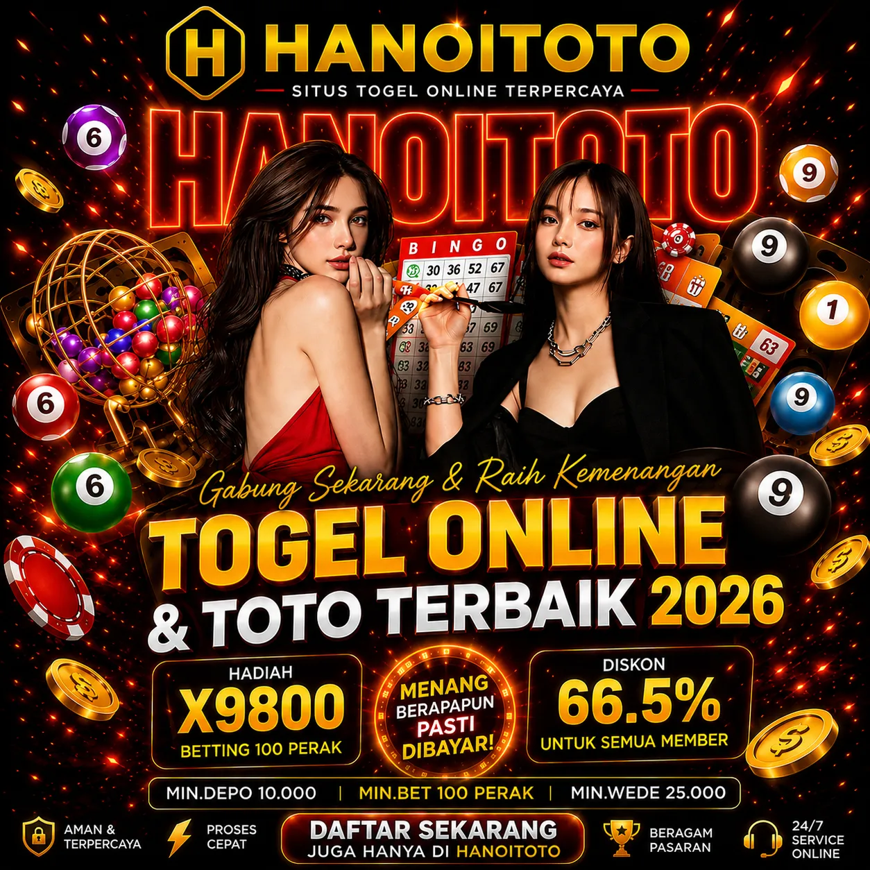 HANOITOTO - Provider Toto Togel Online Terpercaya Tahun 2026