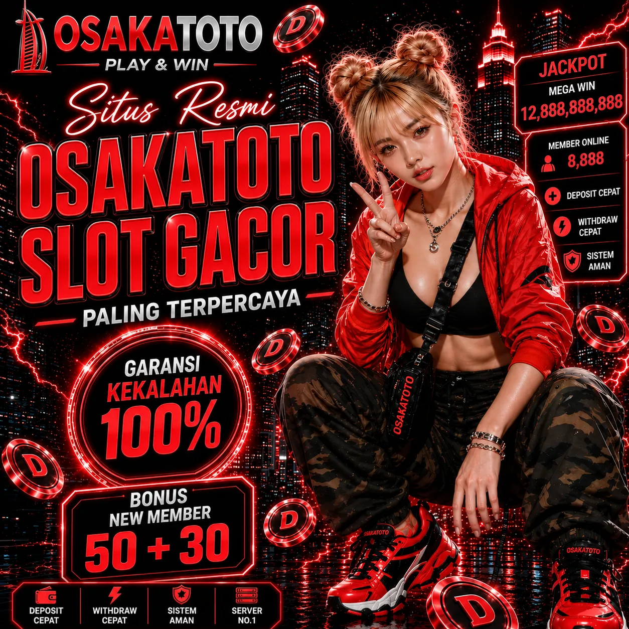 OSAKATOTO Front Black 
