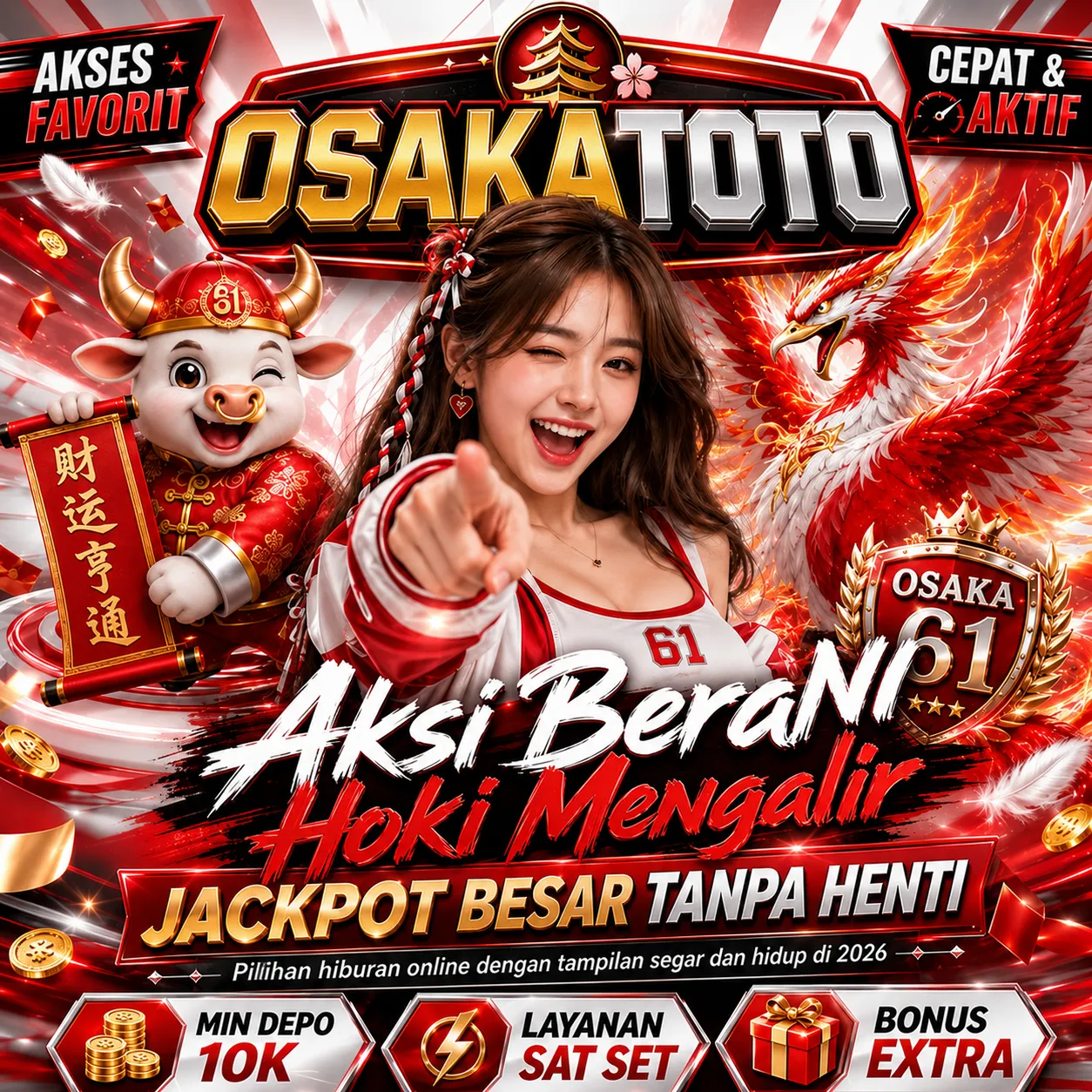 OSAKATOTO | Keberuntungan Berpihak Kepada Si Pemberani! 