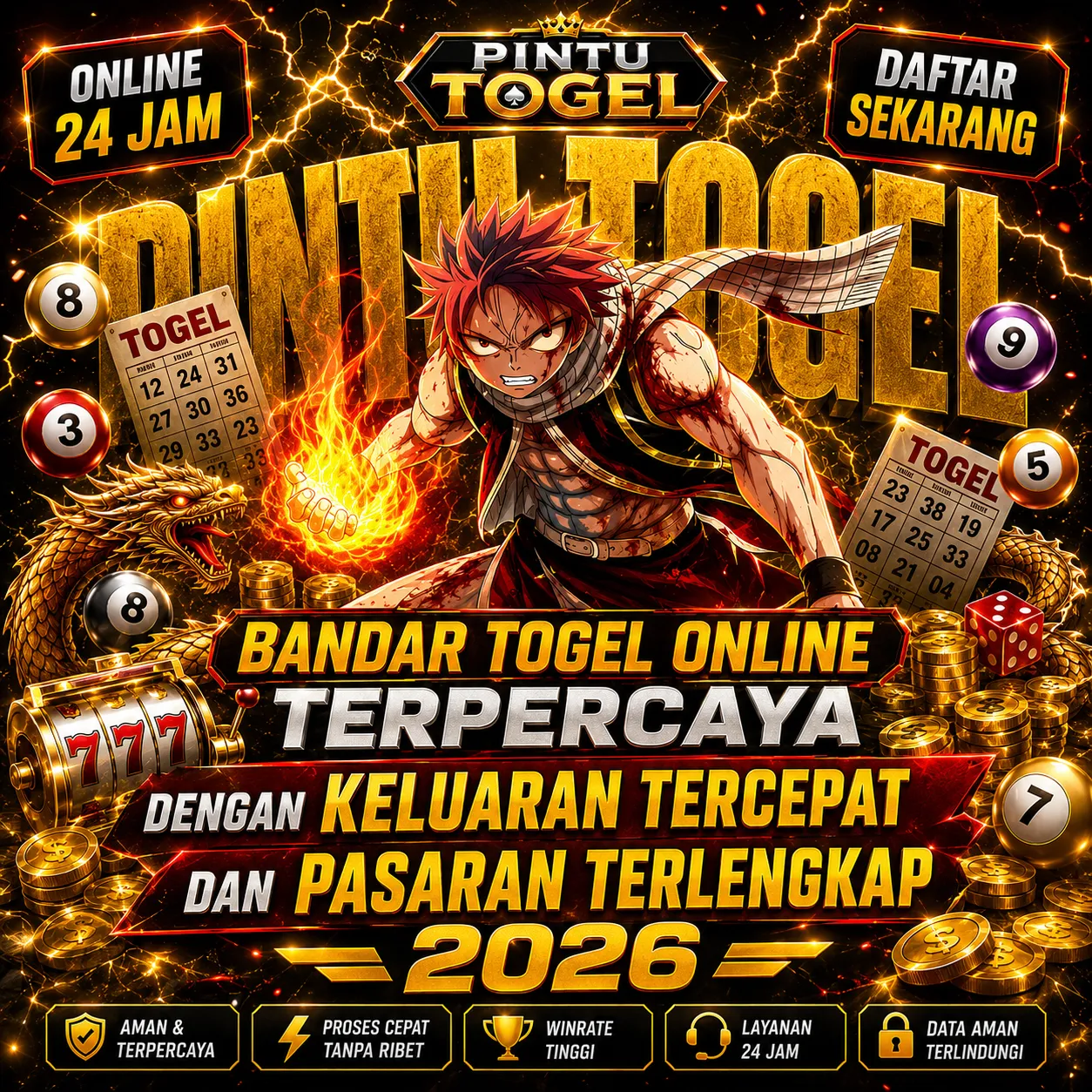 PINTUTOGEL: Bandar Togel Online Terpercaya dengan Keluaran Tercepat dan Pasaran Terlengkap 2026