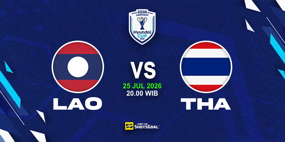 Prediksi ASEAN Hyundai Cup 2026 : Laos Vs Thailand 25 Juli 2026