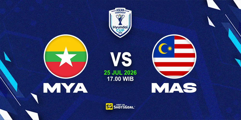 Prediksi ASEAN Hyundai Cup 2026 : Myanmar Vs Malaysia 25 Juli 2026