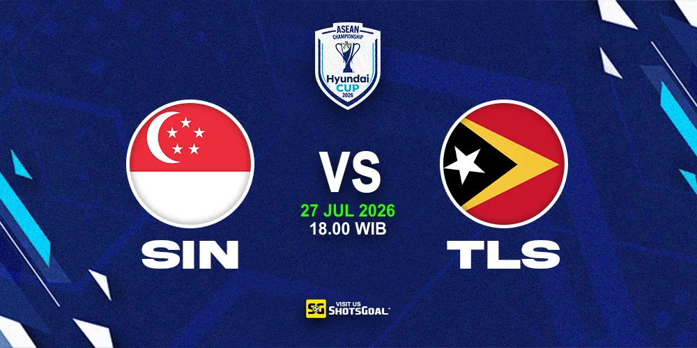 Prediksi ASEAN Hyundai Cup 2026 : Singapura Vs Timor-Leste 27 Juli 2026