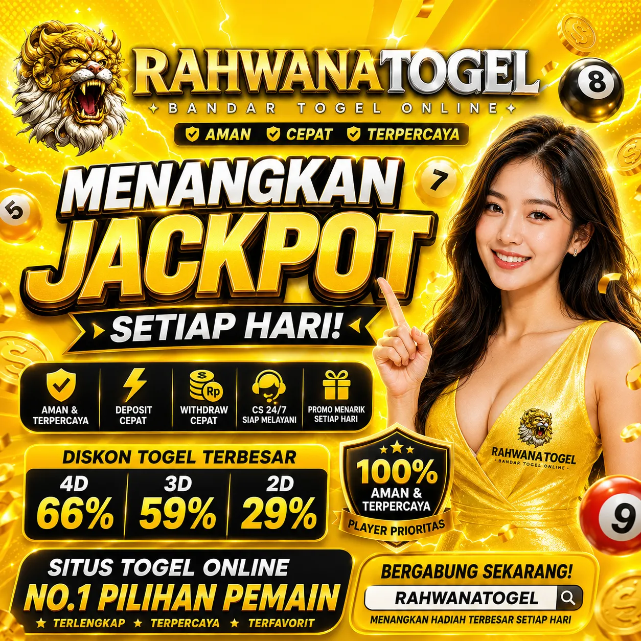 Pusat Bandar Online RAHWANATOGEL Tempat Bermain Toto Togel Online Anti Rungkat 2026