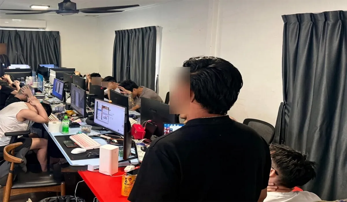 BONGKAR JARINGAN PENIPUAN SIBER! 63 Orang Ditangkap Dari Tiga Lokasi, Mayoritas WN China